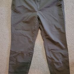 JCP Women Navy Green Pants 18