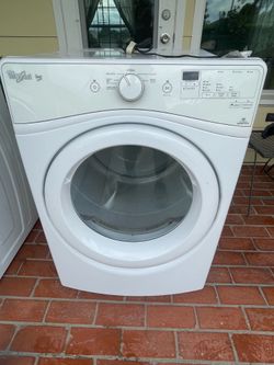 Whirlpool Gas Dryer& Free  washing machine