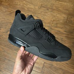 Jordan Black Cat 4’s (2025) Size 9.5