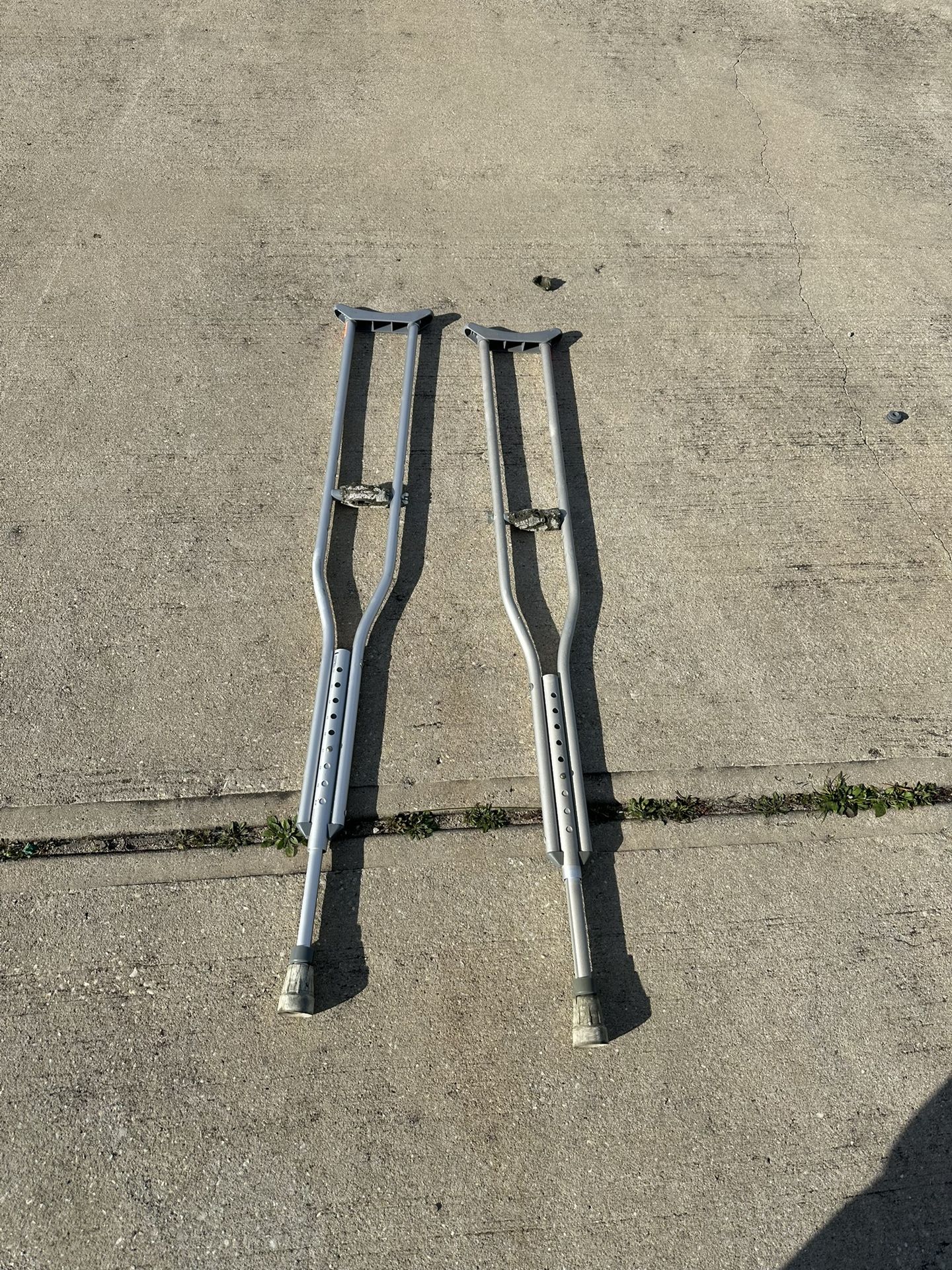 Pair Of Crutches