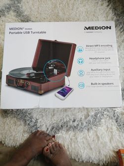 Portable USB Turntable