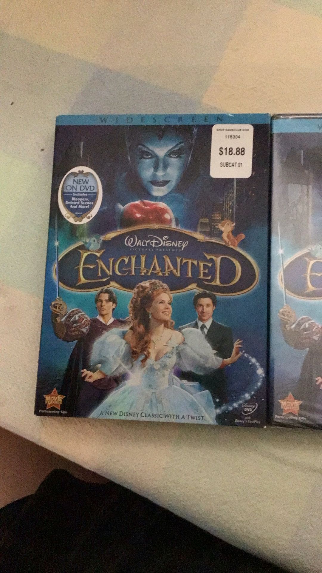 New Enchanted DVD