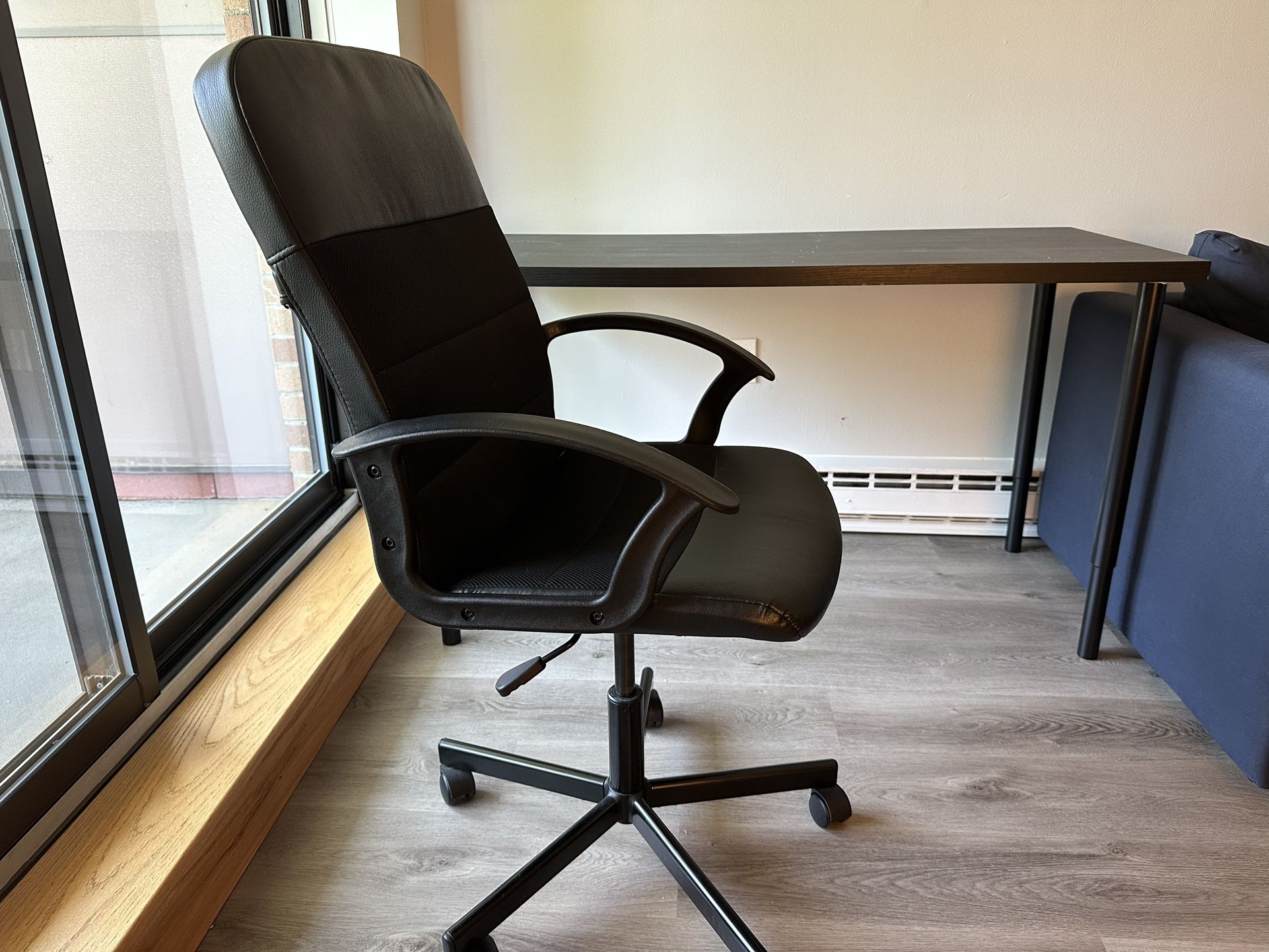 Office chair and/or desk table