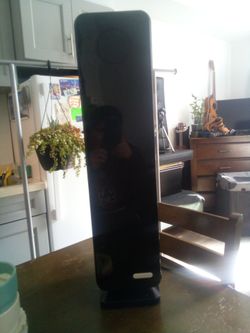 GermGuardian Black Tower Speaker Floor Standing