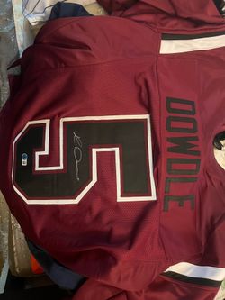 Signed custom S.Carolina jersey