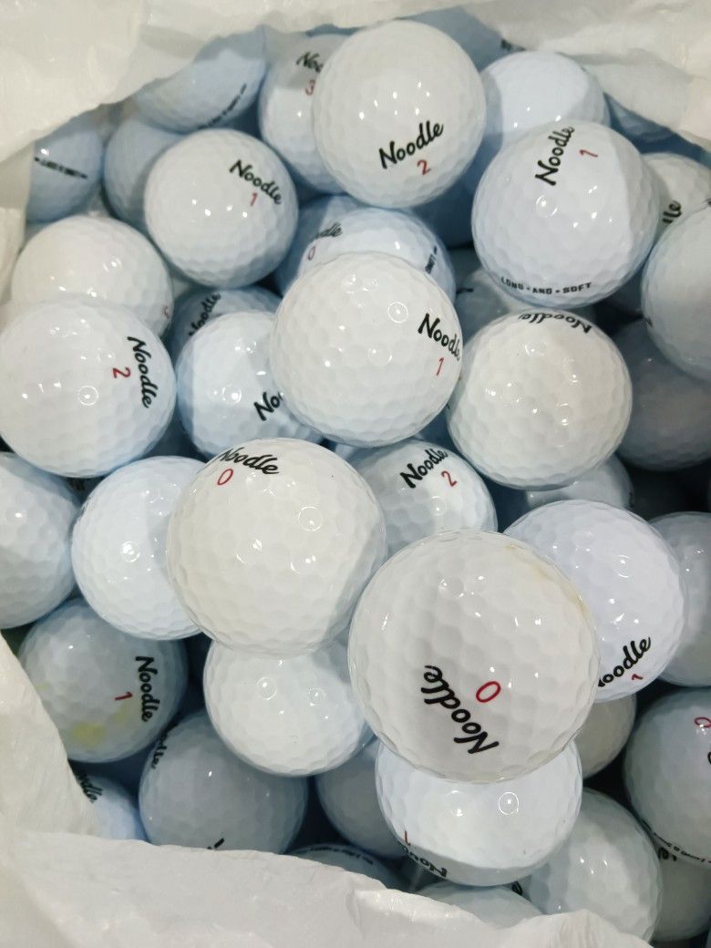 50 Used Noodle Long+Soft Balls In Excellent Condition NM 