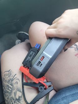 Car jump starter and portable charger
