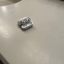 White AirPods Bluetooth Wireless Headset 