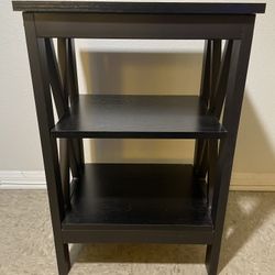 Side Table/ 2 Tiered Shelf. 