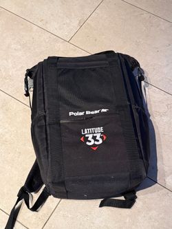 Labeled Backpack Soft Side Cooler