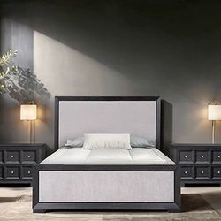 King bed &  mattress included           Cama king size & Colchon Incluido