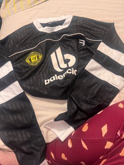 Balenciaga soccer hood scarf