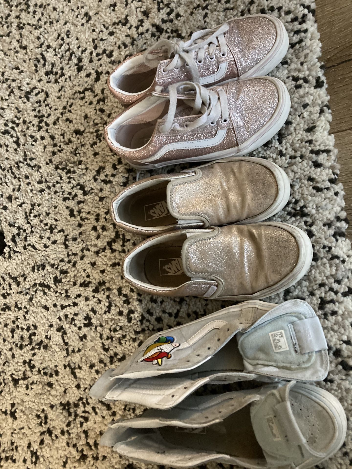 Vans Kids Girls Shoes 3 Shoes All In One