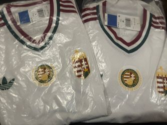 Authentic Adidas Hungary Jersey Size Large