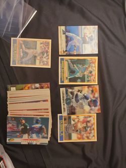 Holographic baseball cards 90s heros