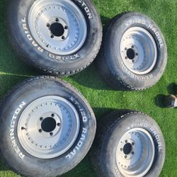 Yes Still Available $300 15X8 & 15x9 In The Rear 5x5.5 Tires No Good 