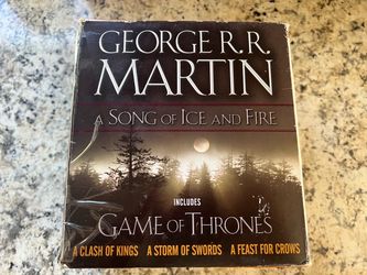 Game of Thrones Series Book Set 1-4 George R. R. Martin Books Kings Crows Swords