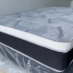 Euro Bamboo Pillow Top King Size!•••