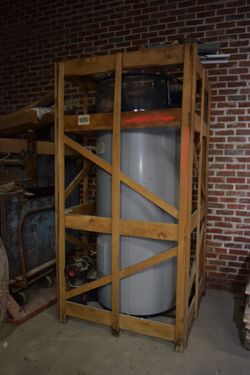 BIG Water heater Self-Cleaning w/ Pump & AMTROL Storage Tank