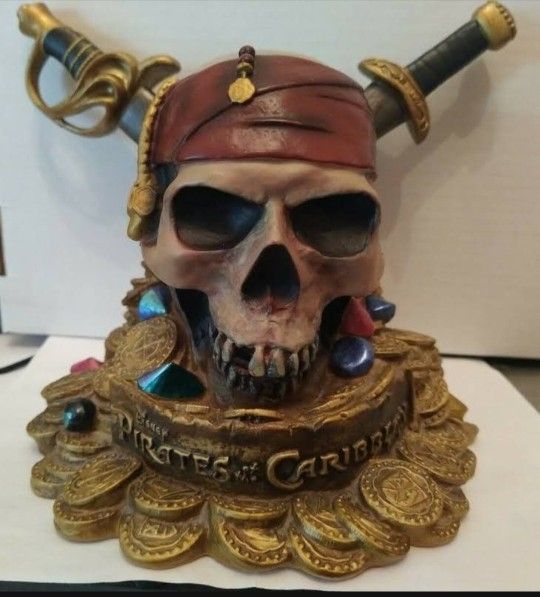 Pirates Of The Caribbean Disney Coin Bank