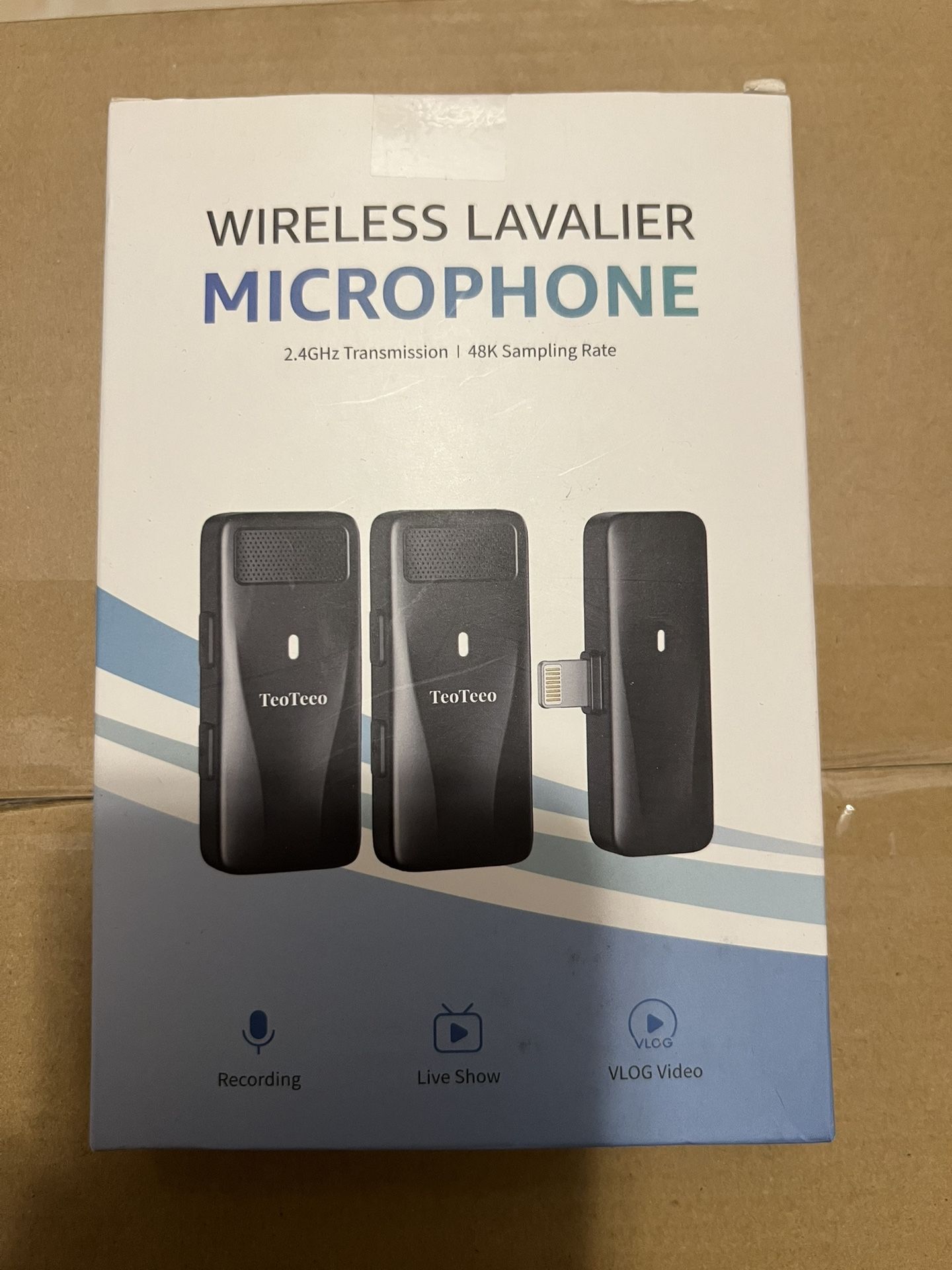 Wireless Lavalier Lapel Microphone(never Used)