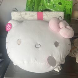 Hello Kitty Pillow And Blanket