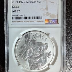 2024 Australia 1oz Silver Koala 