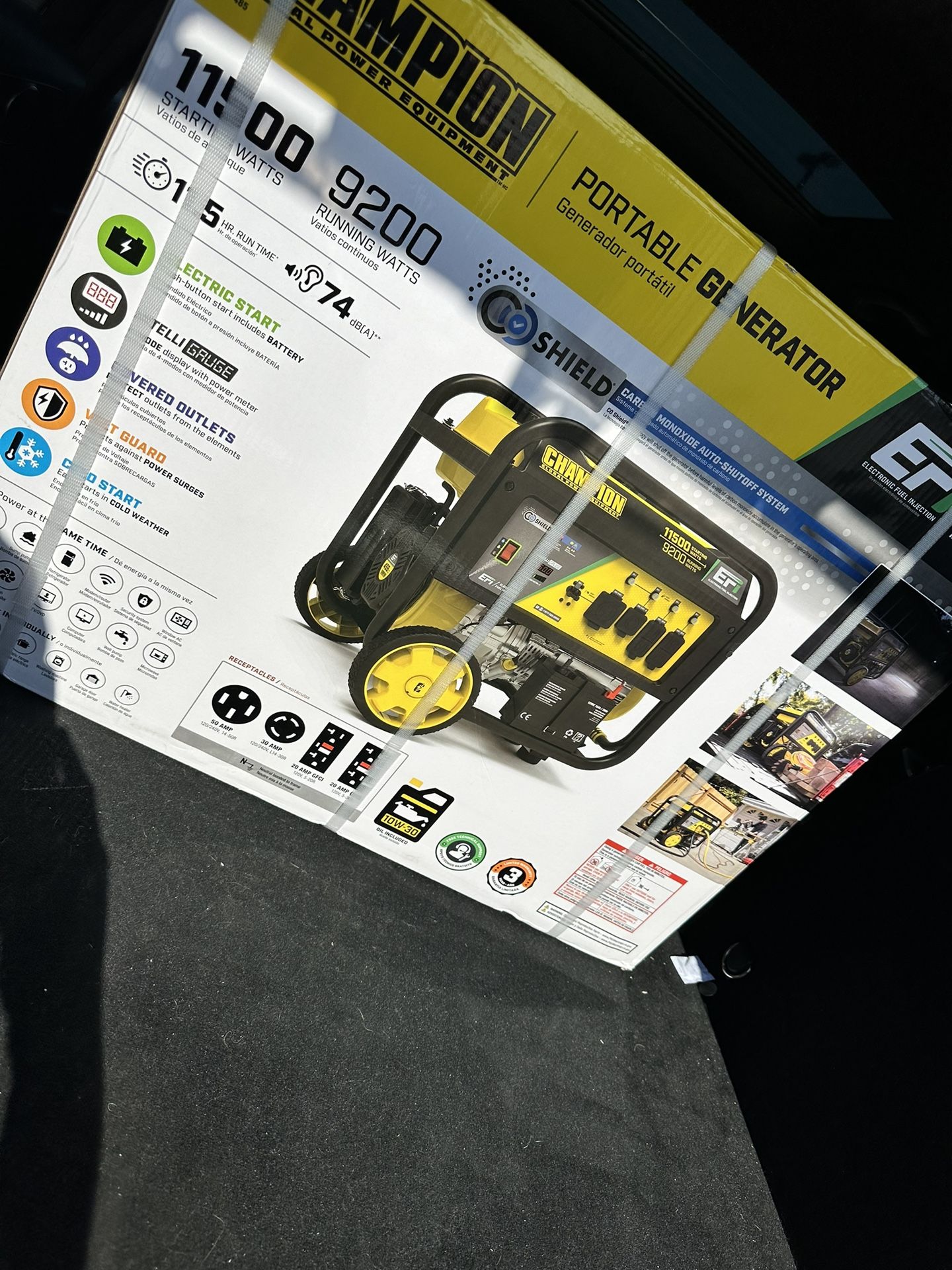 Champion Global Power Equipment 11500-Watt Portable Generator New! 