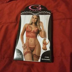 Red lingerie