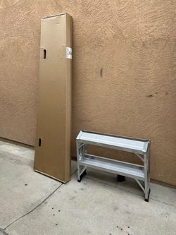 2 ft Aluminum sawhorse $130 and (1) Little Giant Flip 6 ft $130 thanks