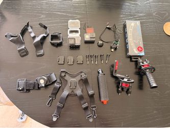 GoPro accessories and Hero 5