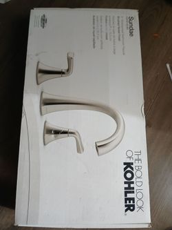 KOHLER Brush Nickel Bathroom Faucet