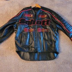 Schott Leather Motorcycle Jacket