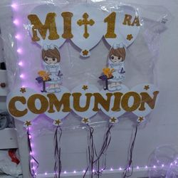 First Comunion Decoration