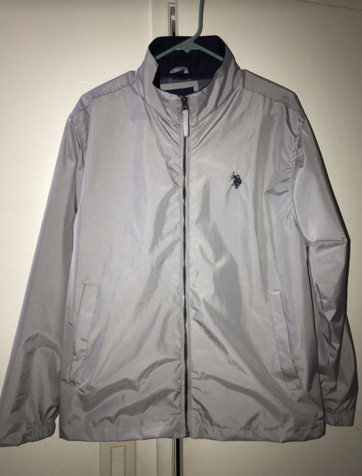 Gray Polo Jacket