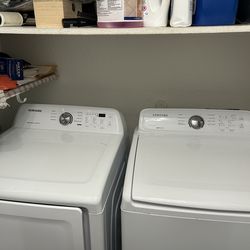 Washer and dryer