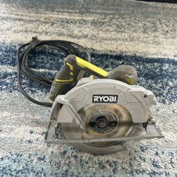 Ryobi 7-1/4" Electric Circular Saw – Used