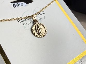 14k Gold Religious Pendant 