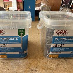GRK Stainless Steel Composite Trim Head Screws