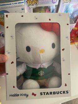Starbucks x hello kitty plush
