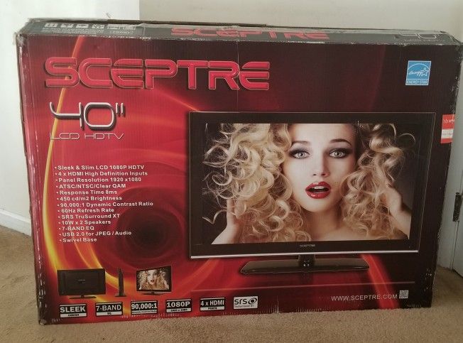 Sceptre 40" TV