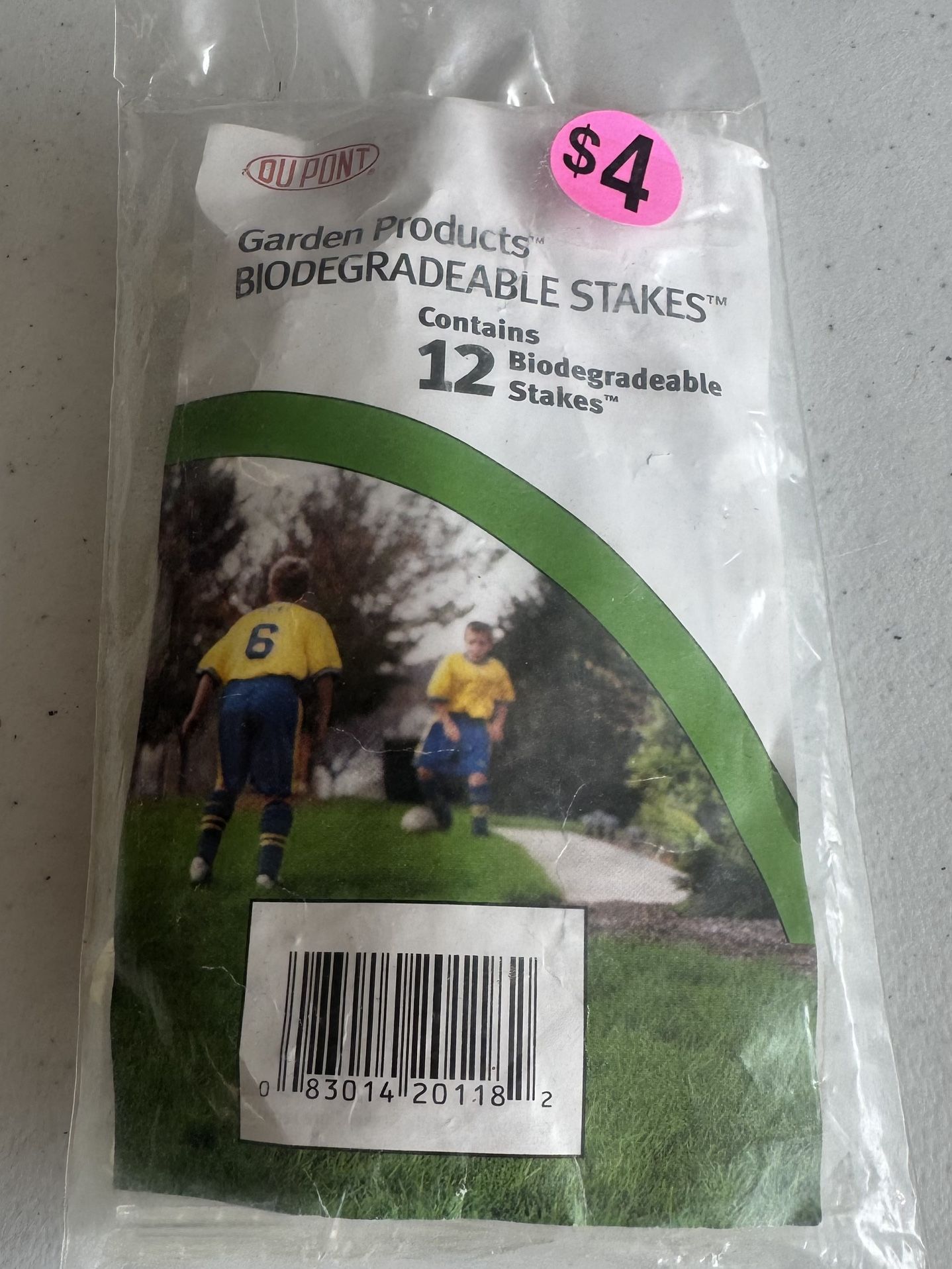 DuPont-12-Garden Products Biodegradable Stakes-New