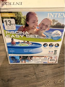 Intex above ground pool