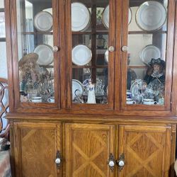 Wood China Cabinet
