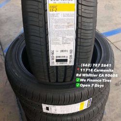 235/45R18 Goodyear Eagle LS-2 New Set of Tires Installed and Balanced Set de Llantas Nuevas Instaladas y Balanceadas