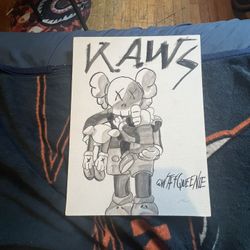 KAWS Hand-Made Painting