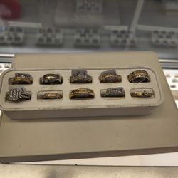 14k 10k Gold Rings Different Prices Grams And Size Layaway Available 10% Down If You Interested Ask Maribel Thank You 