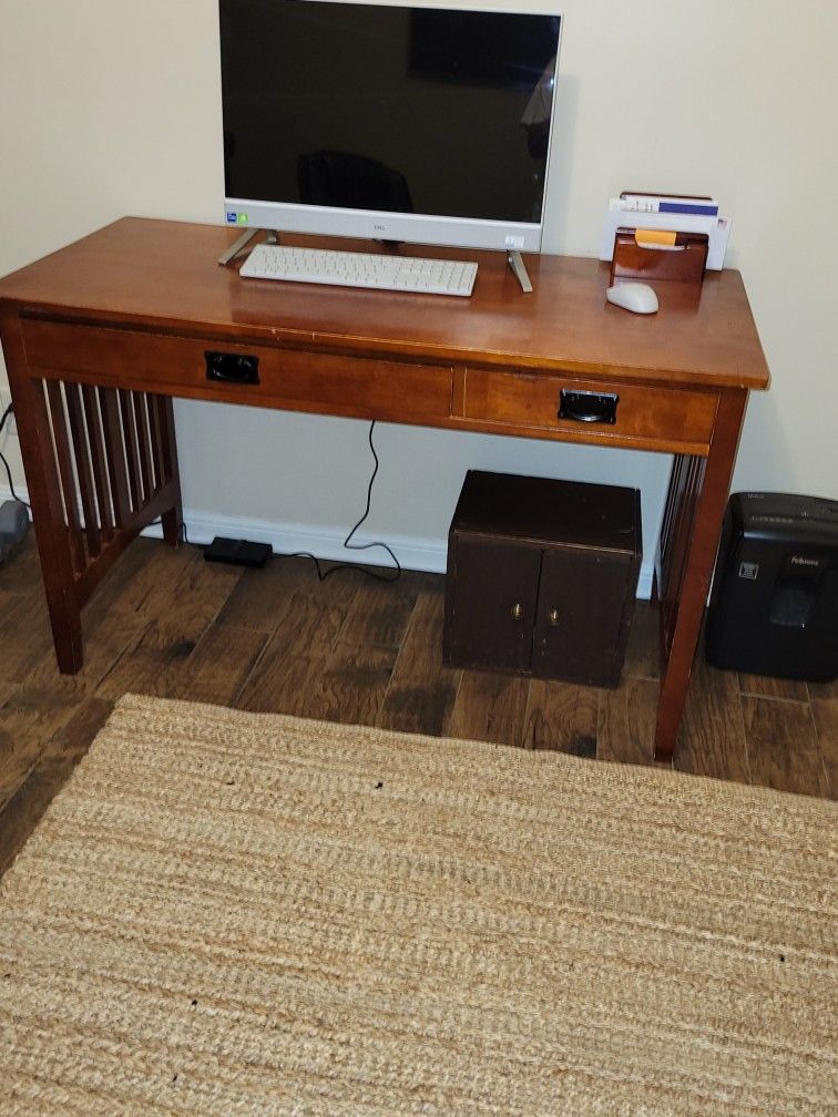 Old BANKER STYLE DESK.