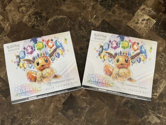 Pokemon Prismatic Evolutions ETB Pokemon Center 