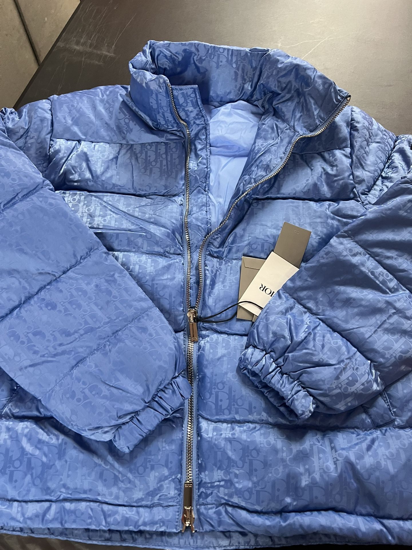 Dior Puff Jacket Sz Large No Hoodie